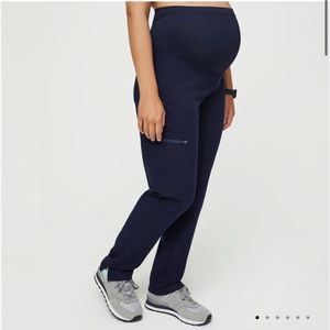 Figs Yola Skinny Maternity Scrub